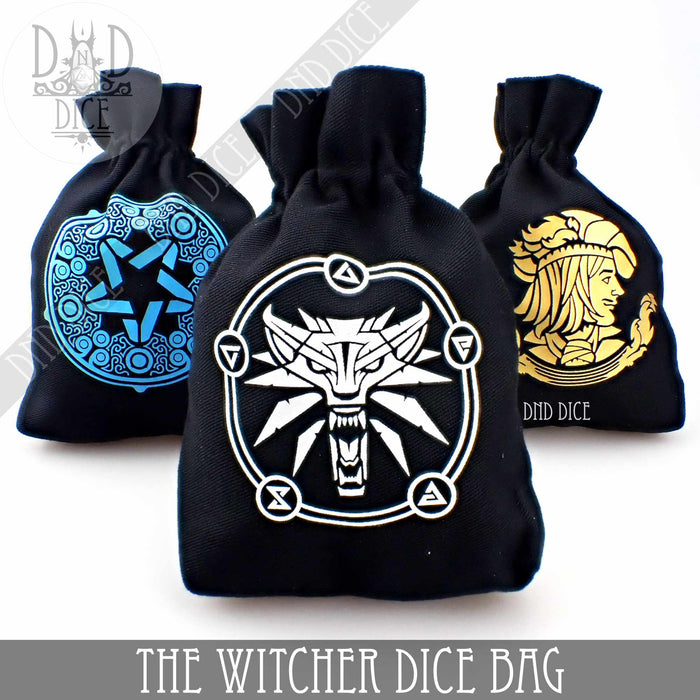 DND DICE The Witcher - Dice Bags (3 Colors)