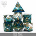 DND DICE Tide Pool Handmade Dice Set