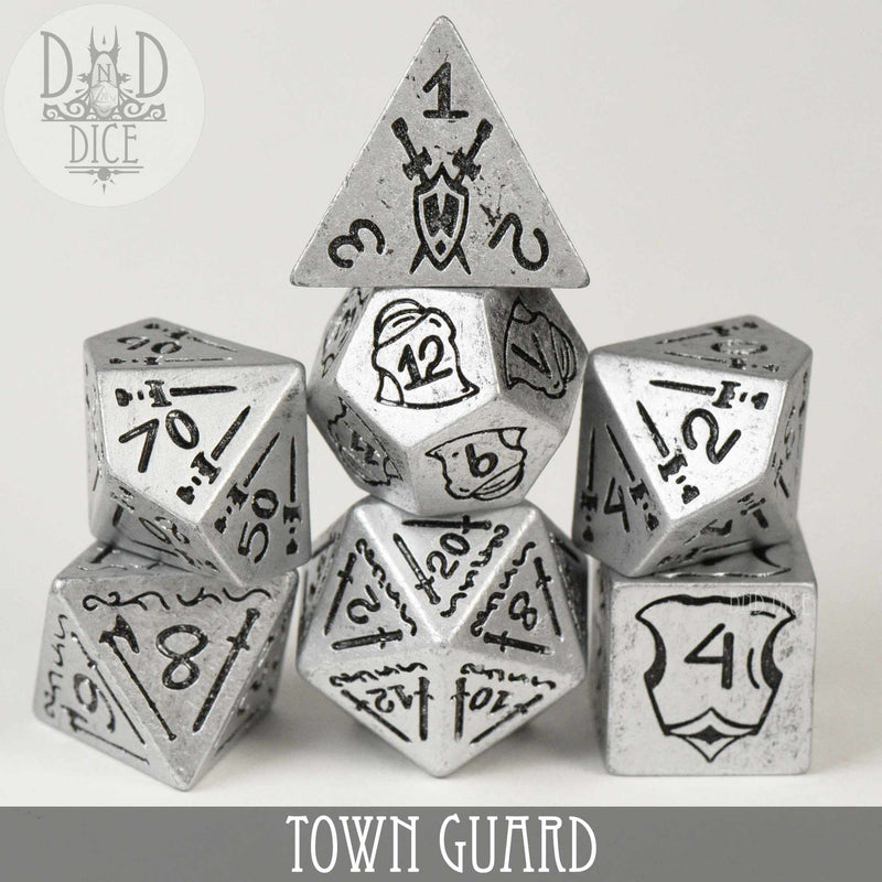 DND DICE Town Guard Dice Set