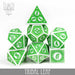 DND DICE Tribal Leaf Dice Set