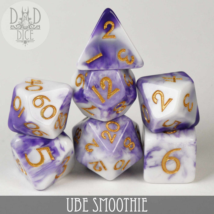 DND DICE Ube Smoothie Dice Set