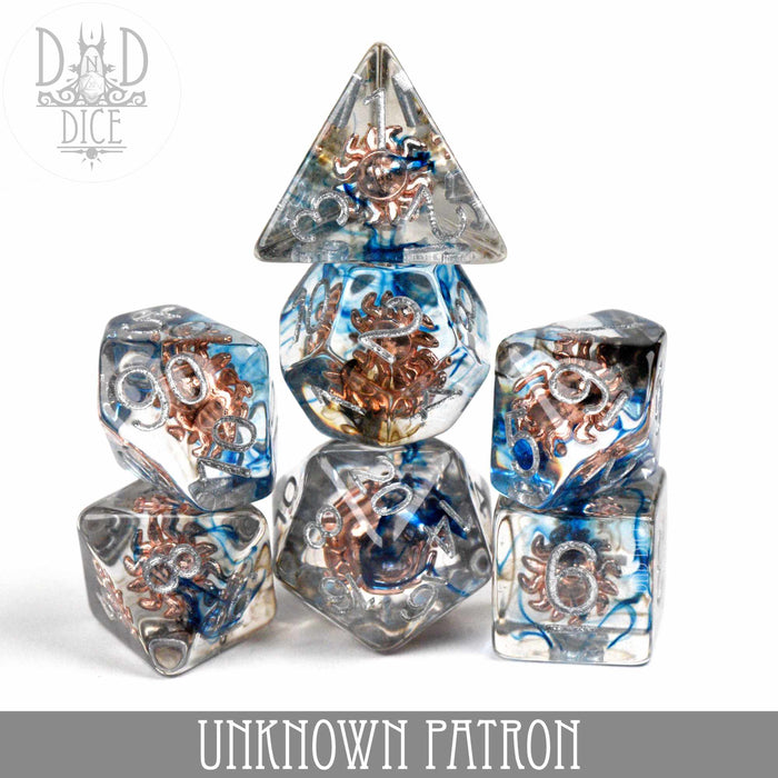 DND DICE Unknown Patron Dice Set
