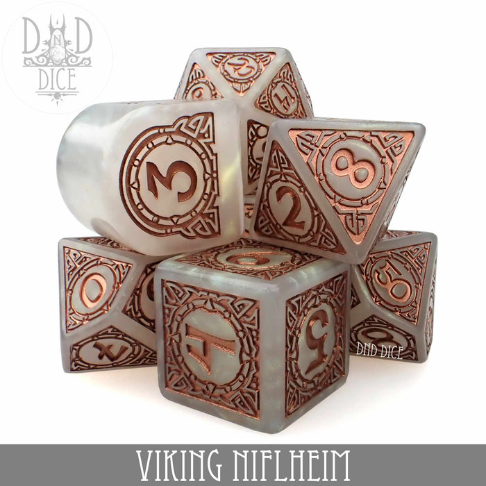 DND DICE Viking Niflheim Dice Set