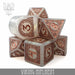 DND DICE Viking Niflheim Dice Set