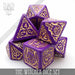 DND DICE The Witcher Dice Set and Coin - Dandelion / Jaskier