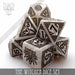 DND DICE The Witcher Dice Set and Coin - Geralt