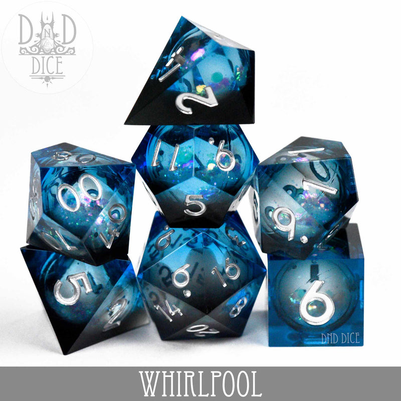 DND DICE Whirlpool Liquid Core Dice Set