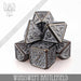 DND DICE Windswept Battlefield Metal Dice Set