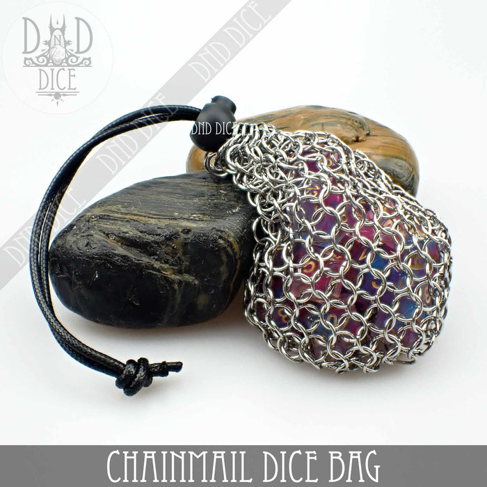 DND DICE Chainmail Dice Bag