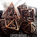 DND DICE Copper Dragon Metal Dice Set (Gift Box)