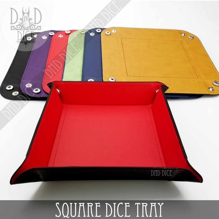 DND DICE Square Dice Tray (6 Colors)