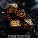 DND DICE Halloween Pumpkin Dice Set
