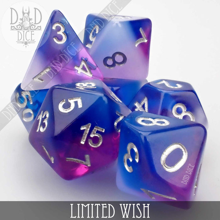 DND DICE Limited Wish Dice Set