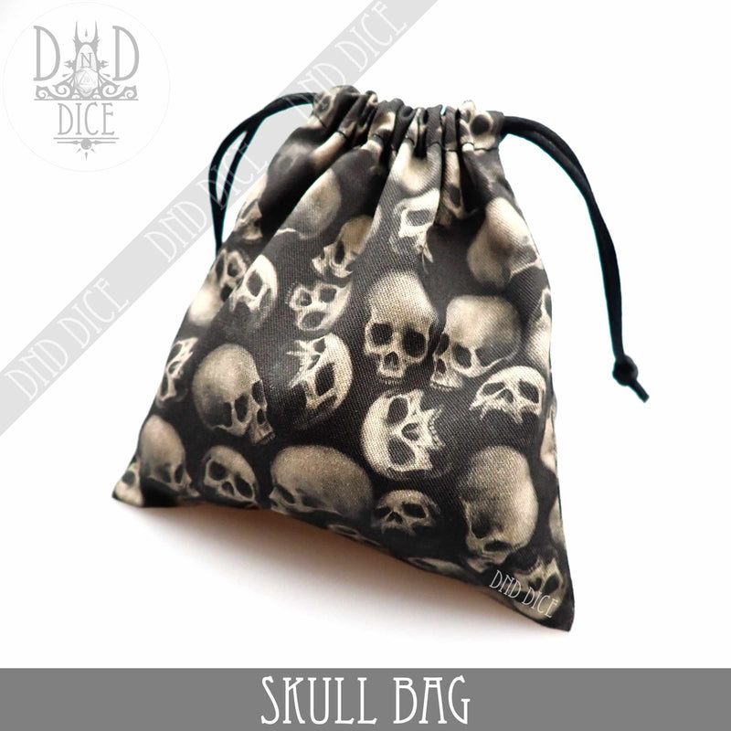 DND DICE Skull Dice Bag