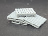 3G Resin Prints B-00043 HO Scale Wood Skids (Unpainted Resin Pack of 8)