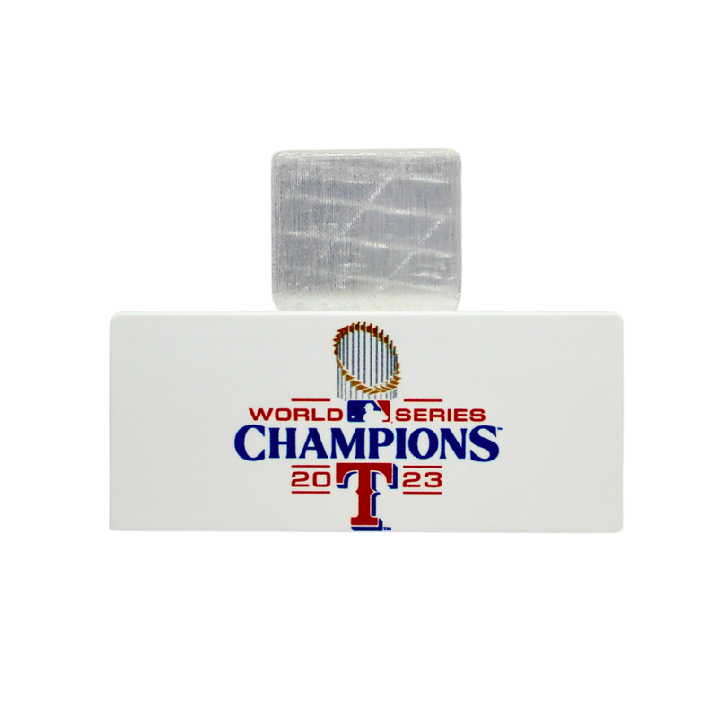Stand Up Displays Texas Rangers™ World Series™ Champions Card Stand