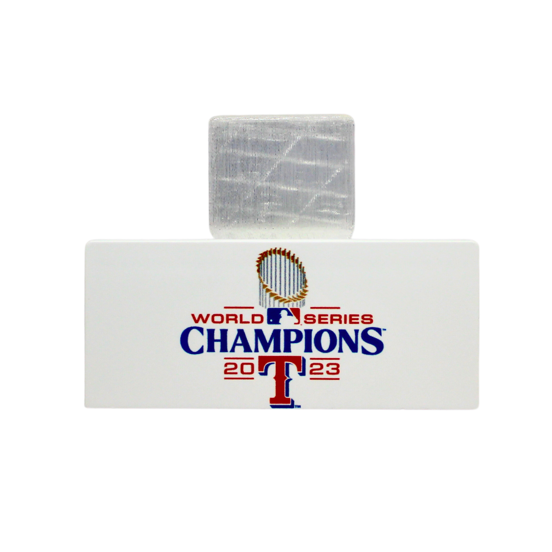 Stand Up Displays Texas Rangers™ World Series™ Champions Card Stand