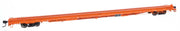 Walthers Mainline 910-5548 HO Scale G85 85' Flatcar Santa Fe ATSF 290734