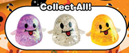 Zorbitz Sparkle Ghost Squishy (1 Chosen at Random)
