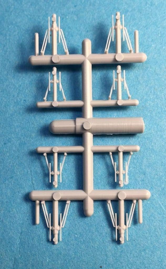 A-Line 29200 HO Scale Diesel Locomotive Windshield Wipers — White Rose ...