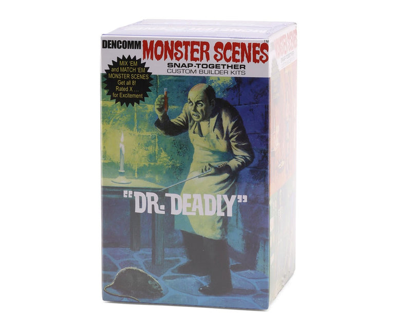 Atlantis Models D631 1/13 Monster Scenes™ Dr. Deadly Plastic Model Kit