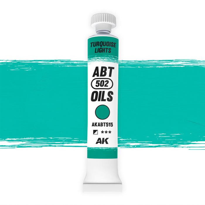 Abteilung 502 515 Fantasy Oil Paint Turquoise Lights 20ml Tube