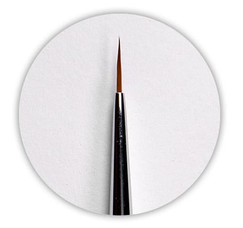 Abteilung 502 85000 Size 2/0 Marta Kolinsky Top Line Paint Brush