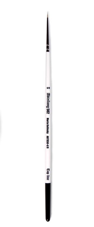 Abteilung 502 85040 Size 4/0 Marta Kolinsky Top Line Paint Brush