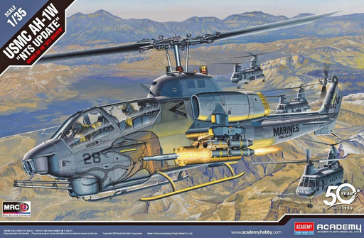 ACADEMY 12116 1/35 USMC Academy AH-1W "NTS Update" Model Helicopter Kit