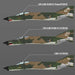 ACADEMY 12133 1/32 USAF F-4E Phantom II "Vietnam War" Model Aircraft Kit
