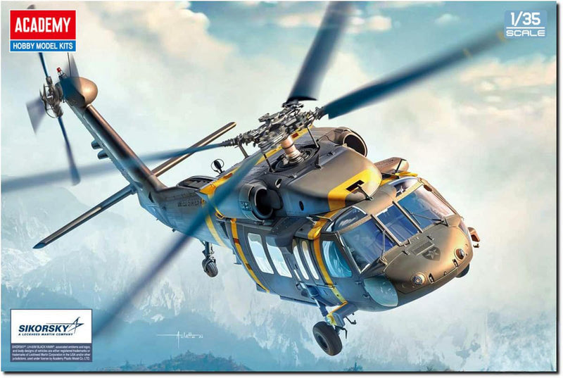 ACADEMY 12135 1/35 UH-60M Black Hawk Model Helicopter Kit