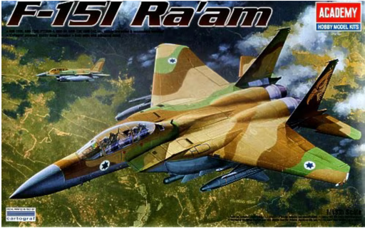 ACADEMY 12217 1/48 F-15I Ra'am Jet Model Aircraft Kit