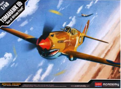 ACADEMY 12235 1/48 Tomahawk IIb "Ace of African Front " Model Aircraft Kit