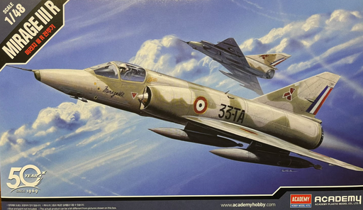 ACADEMY 12248 1/48 Mirage III R Jet Model Aircraft Kit