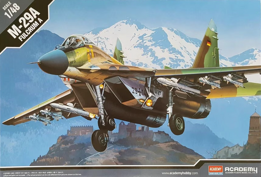 ACADEMY 12263 1/48 MiG-29A Fulcrum A Jet Model Aircraft Kit