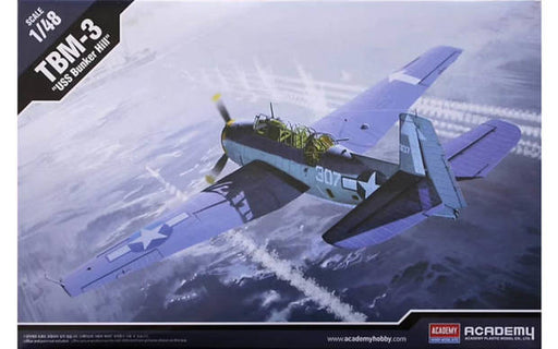 ACADEMY 12285 1/48 TBM-3 "USS Bunker Hill" Model Aircraft Kit