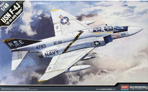 ACADEMY 12305 1/48 USN F-4J Phantom II "VF-84 Jolly Rogers" Model Aircraft Kit