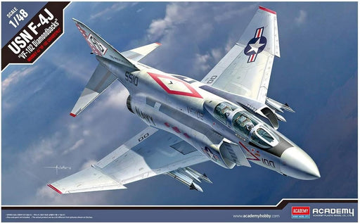 ACADEMY 12323 1/48 USN F-4J Phantom II "VF-102 Diamondbacks" Model Aircraft Kit