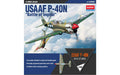 ACADEMY 12341 1/48 USAAF P-40N Warhawk "Imphal" Model Aircraft Kit