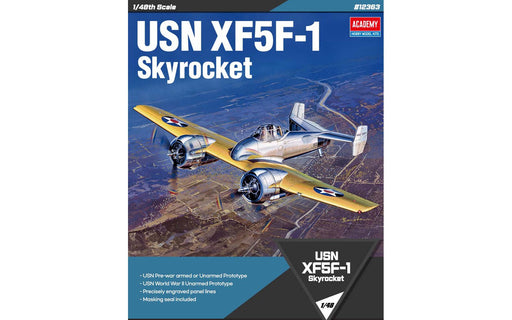 ACADEMY 12363 1/48 USN XF5F-1 Skyrocket Model Aircraft Kit