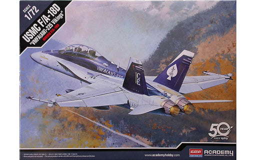 ACADEMY 12422 1/72 USMC F/A-18D Hornet Model Aircraft Kit
