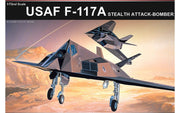 ACADEMY 12475 1/72 F-117A Stealth Attack-Bomber Model Aircraft Kit