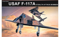 ACADEMY 12475 1/72 F-117A Stealth Attack-Bomber Model Aircraft Kit