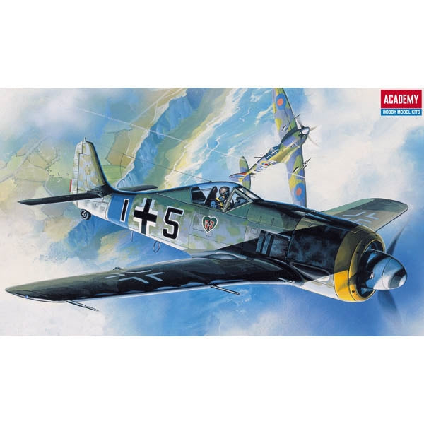 ACADEMY 12480 1/72 Focke-Wulf Fw 190A-6/8 Butcher Fighter Model Kit