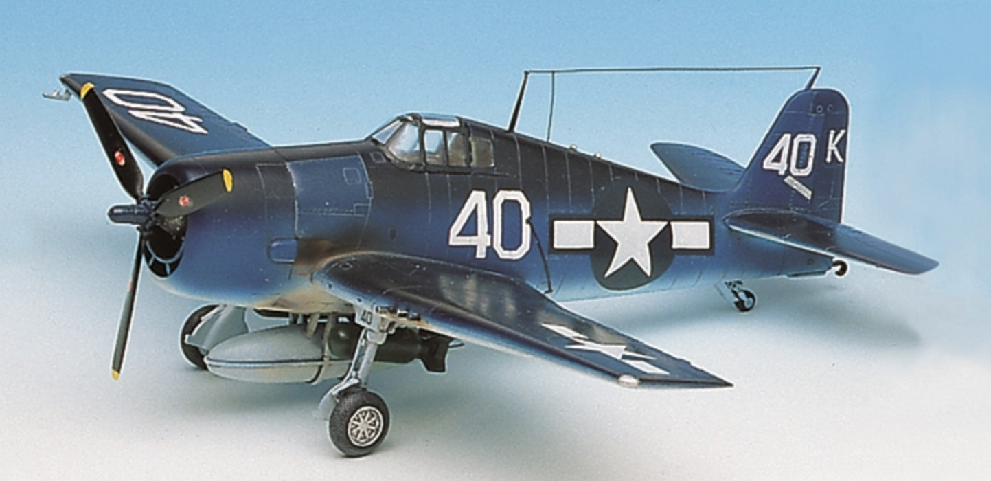 ACADEMY 12481 1/72 F6F-3/5 Hellcat Fighter Model Kit