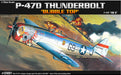 ACADEMY 12491 1/72 P-47D Thunderbolt "Bubble Top" Model Aircraft Kit