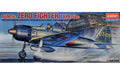 ACADEMY 12493 1/72 A6M5C Zero-sen Type 52C Model Aircraft Kit