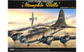 ACADEMY 12495 1/72 B-17F “Memphis Belle” Plastic Model Aircraft Kit