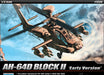 ACADEMY 12514 1/72 AH-64D Block II Helicopter Model Kit