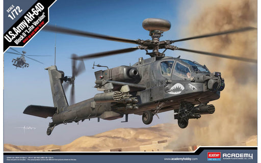 ACADEMY 12551 1/72 US AH-64D Apache Block II Late Ver. Model Helicopter Kit